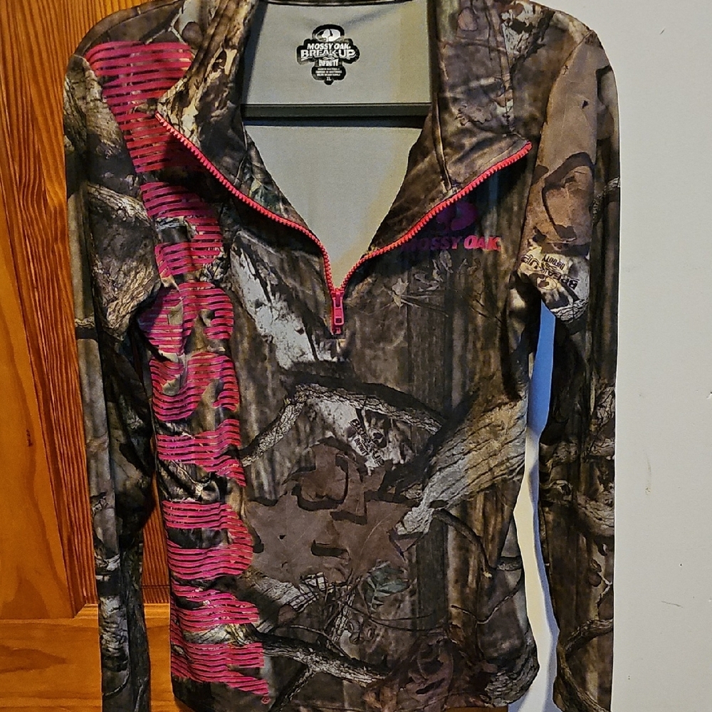 Realtree Camo Long Sleeve with Pink Accents